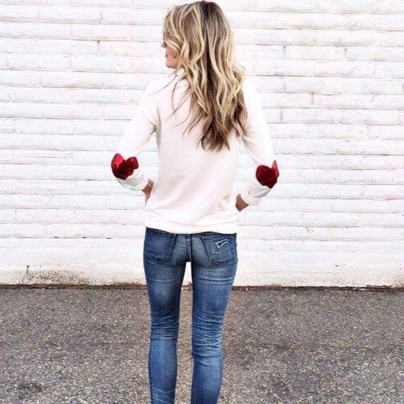 Rickety Rack | Tops | Rickety Rack Heart Sleeve Scoop Neck Rayon Top ...